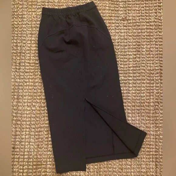 Lululemon Lab Midi Skirt Size 0 Black - Picture 5 of 5